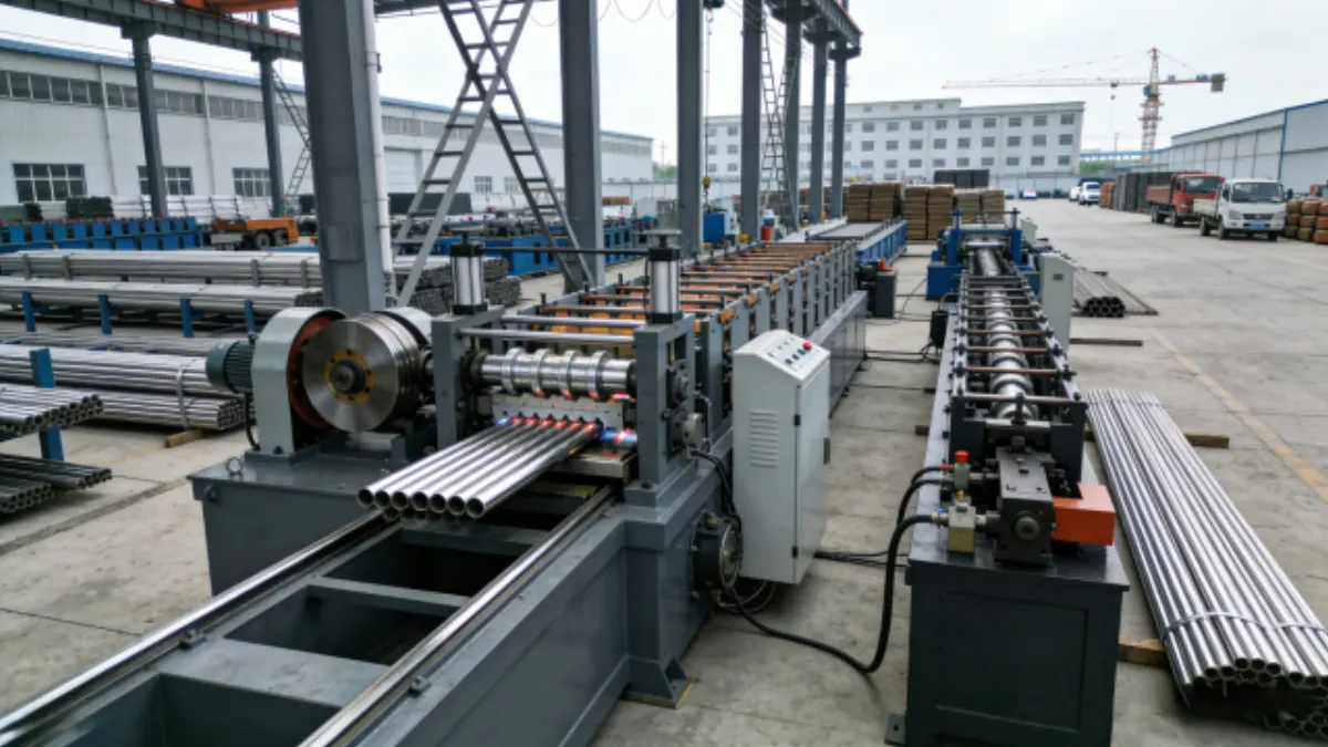 Guardrail welding and assembly workshop